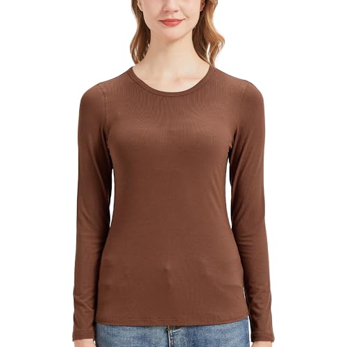 Women's Ribbed Bamboo Long Sleeve T-Shirt