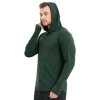 Men's Bamboo Hooded Shirt