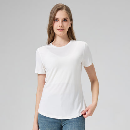 Women's Bamboo Crew Neck T-Shirt