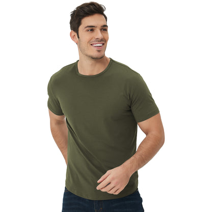 Men's 3 Pack Tall Curved Hem Bamboo T-Shirt