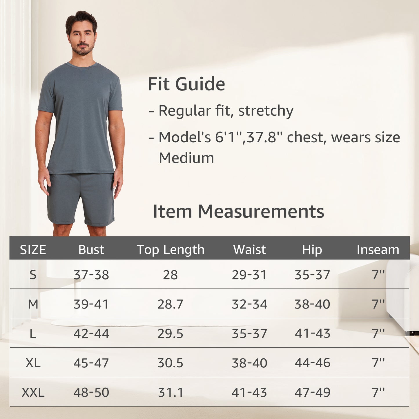 Men's Bamboo Sleep Sets