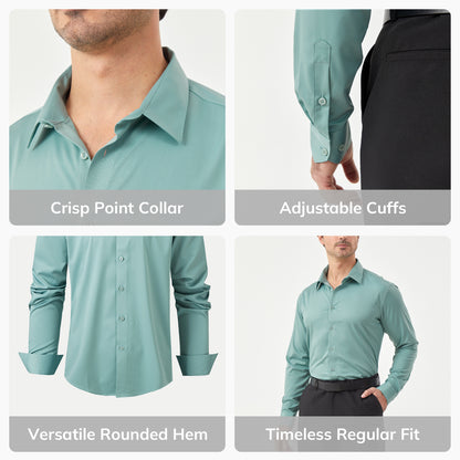 Bamboo Long Sleeve Dress Shirts