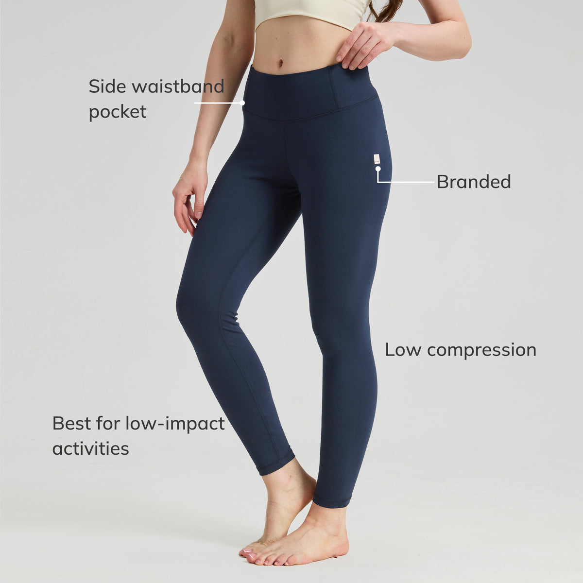 Women's Buttery Soft Bamboo Leggings 26"