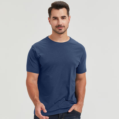 Men's Straight Hem Bamboo Shirt