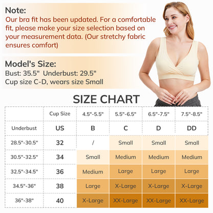 Women's Bamboo Nursing Sleep Bra