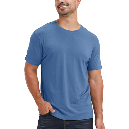 Men's Straight Hem Bamboo Shirt