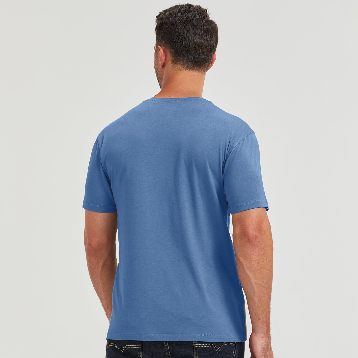 Men's 3 Pack Straight Hem Bamboo Shirt