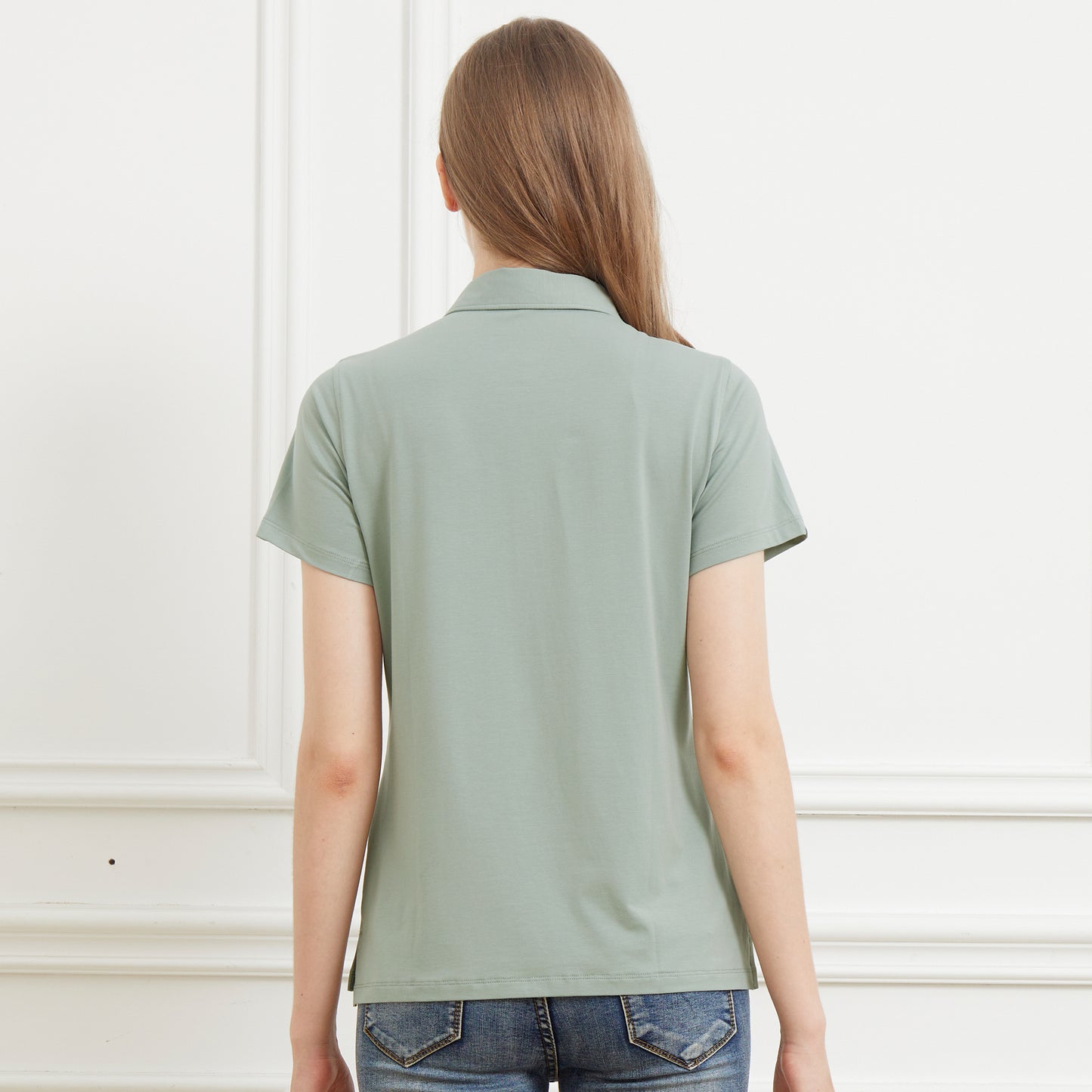 Women's Bamboo Golf Polo Shirt
