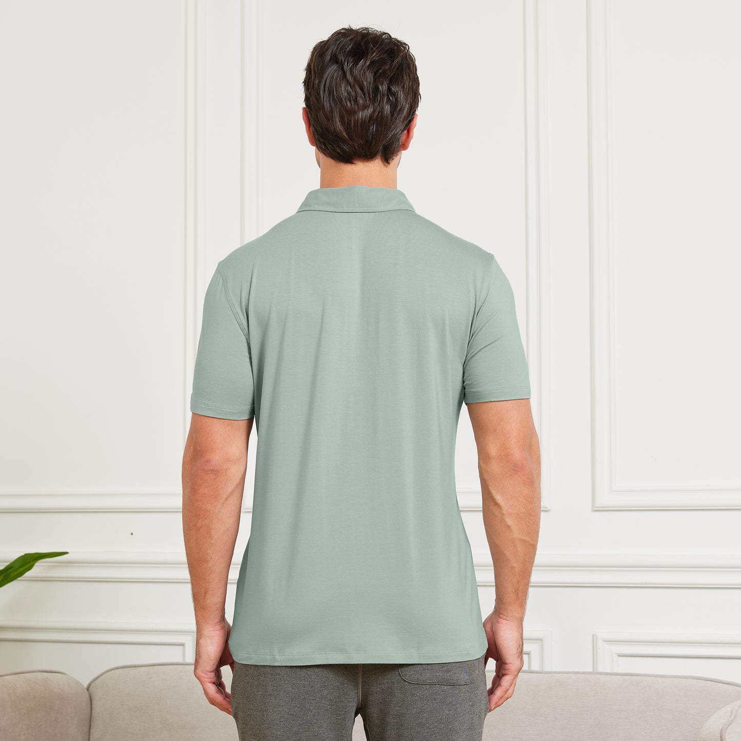 Men's Tall Classic Bamboo Polo