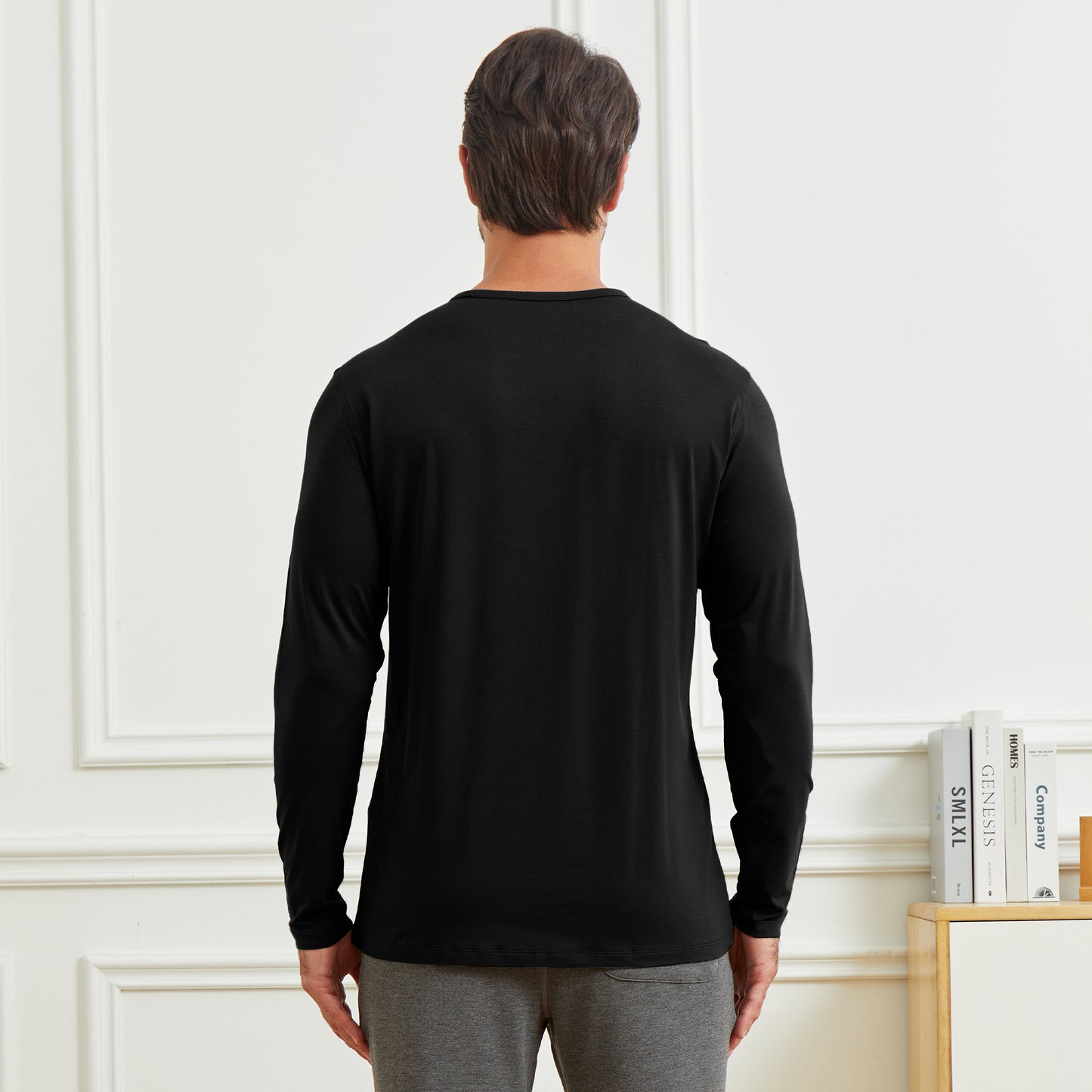 Men's Bamboo Long Sleeve T-Shirt
