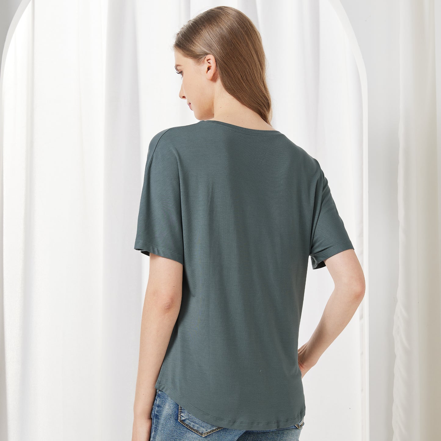 Women's Bamboo Dolman Tee