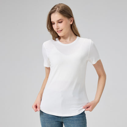 Women's Bamboo Crew Neck T-Shirt