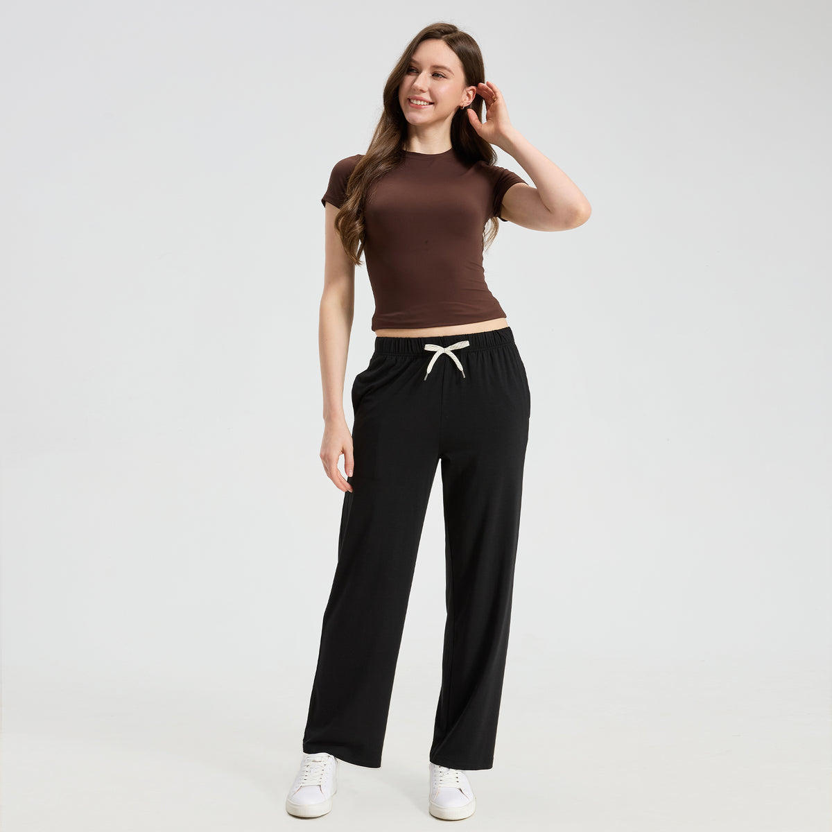 Women's Ultra-Soft Bamboo Straight Leg Pants