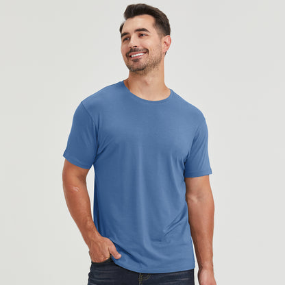 Men's 3 Pack Straight Hem Bamboo Shirt