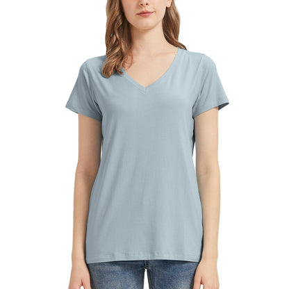 Women's Bamboo V Neck T-Shirt