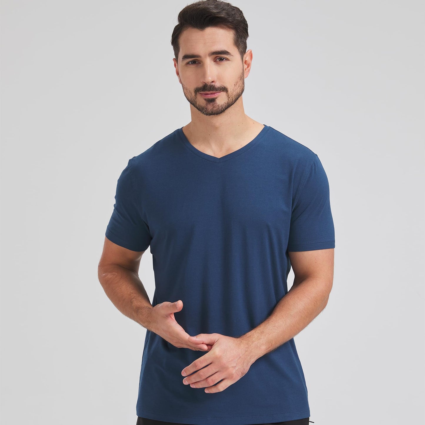 Men's 3 Pack Bamboo V-Neck Tee