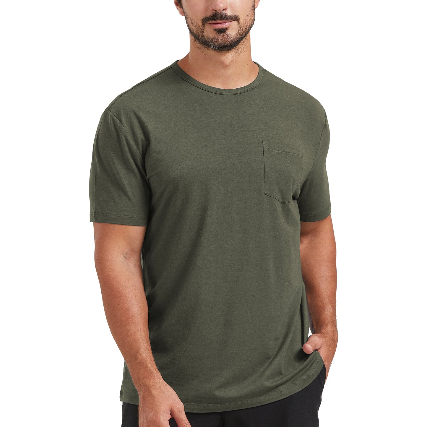 Men's 3 Pack Bamboo Pocket Tee