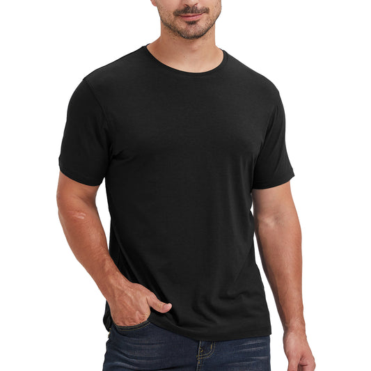 Men's Straight Hem Bamboo Shirt