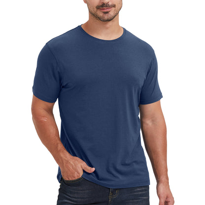 Men's Straight Hem Bamboo Shirt