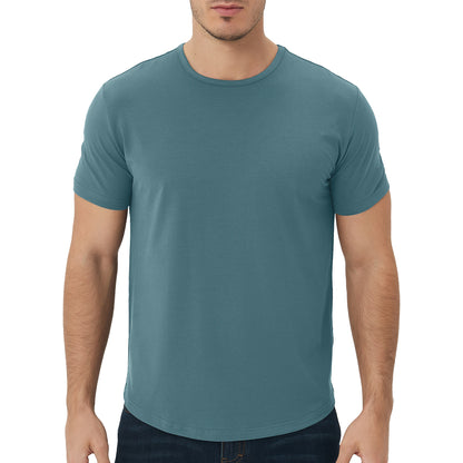 Men's Curved Hem Bamboo T-Shirt